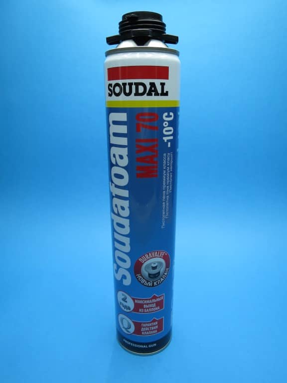 фото товара Пена SOUDAL MAXI 70, 870 мл зимняя (-10с)