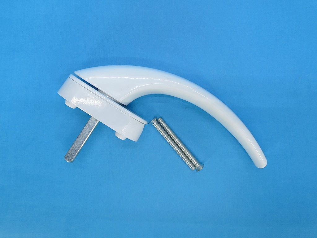 фото товара Ручка оконная LEO 38мм белая акустик